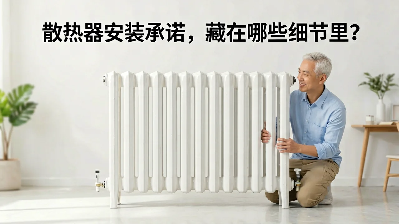 散热器安装承诺,藏在哪些细节里?