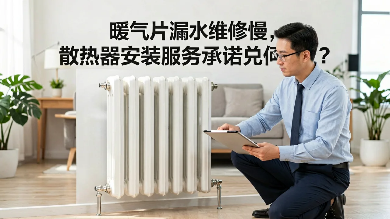 暖气片漏水维修慢,散热器安装服务承诺如何兑现